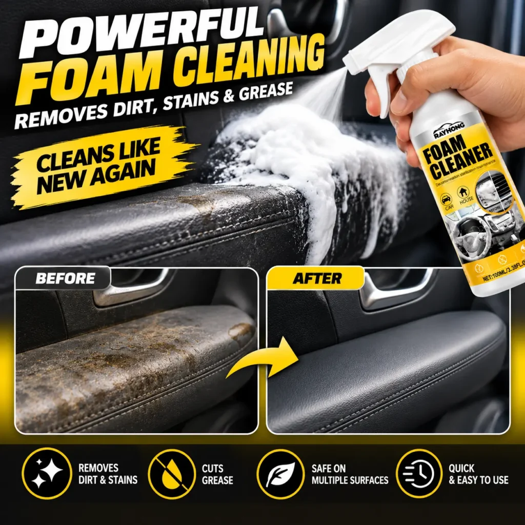 Spotless Shield Multipurpose Foam Cleaner