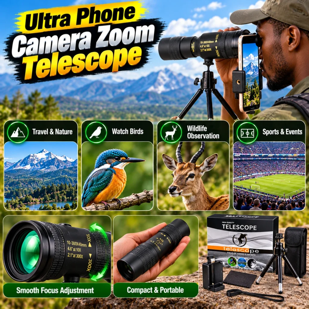 Ultra Phone Camera Zoom Telescope